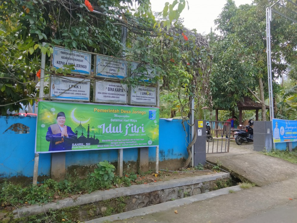 Pemerintah Desa Jeringo Mengucapkan Selamat Hari Raya Idul Fitri 1445 H