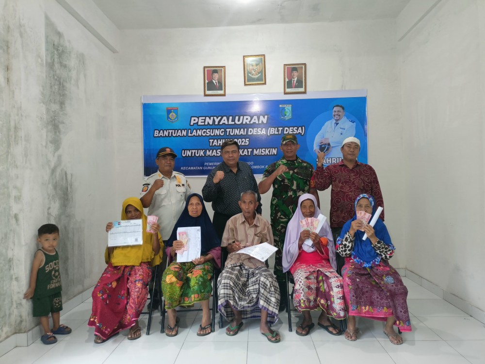 Penyaluran BLT Desa untuk Bulan Januari 2025 di Desa Jeringo Menjelang Bulan Suci Ramadhan