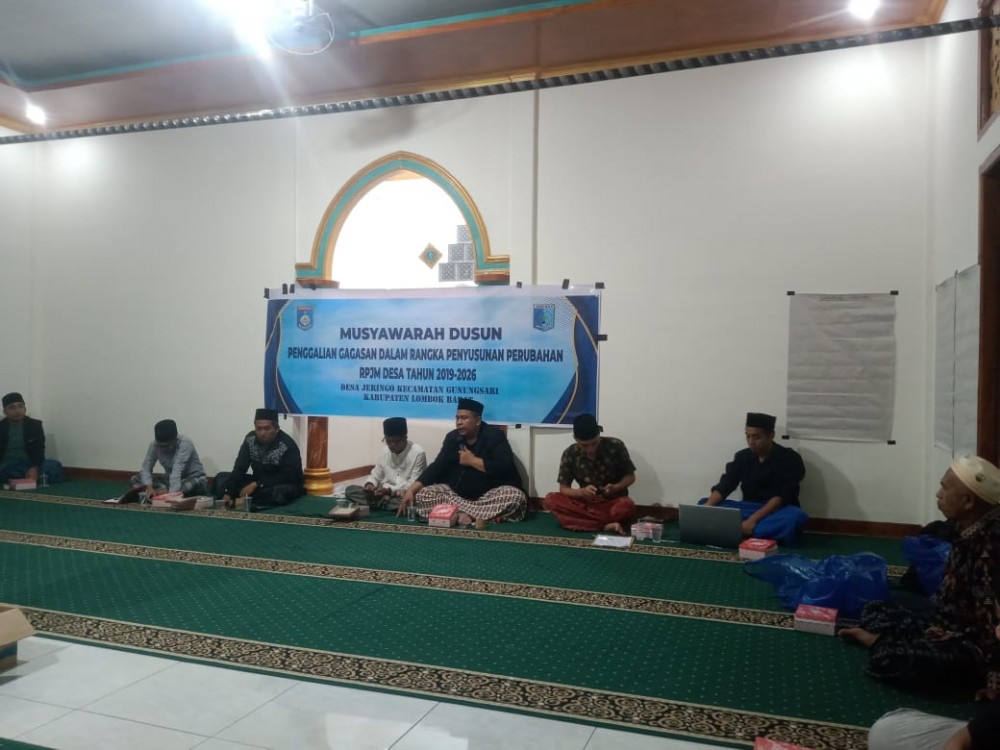 Musyawarah Dusun Hari Ke-3 di Dusun Jeringo Lauq
