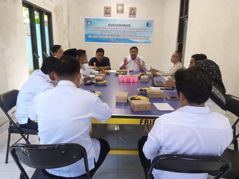 PENYUSUNAN RANCANGAN PERUBAHAN RPJM DESA
