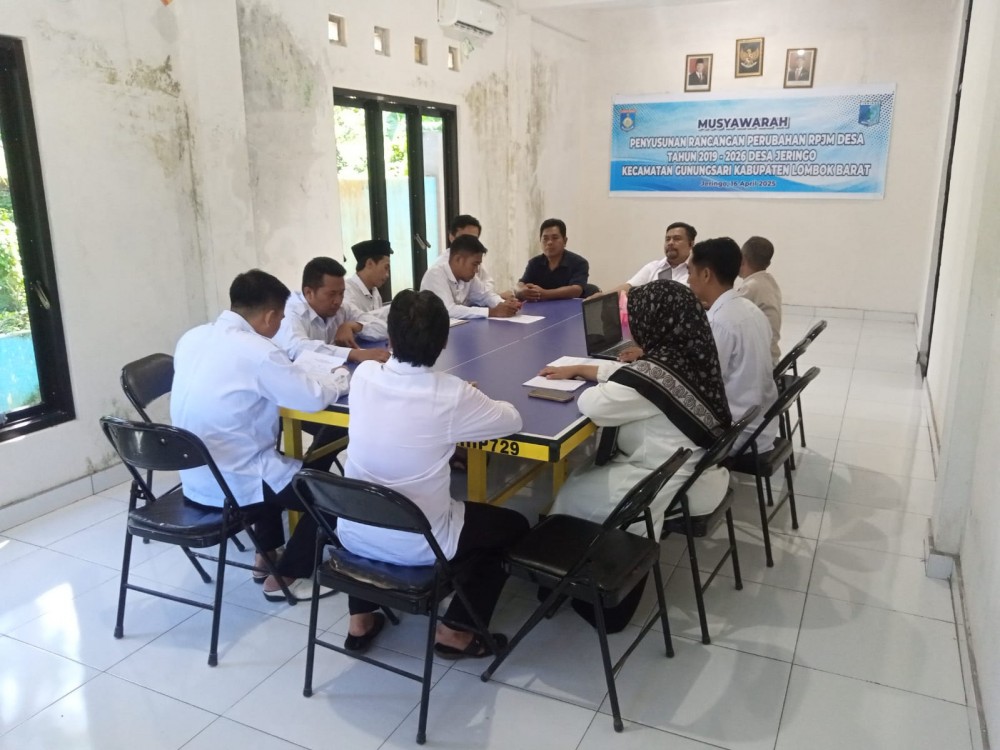 PENYUSUNAN RANCANGAN PERUBAHAN RPJM DESA