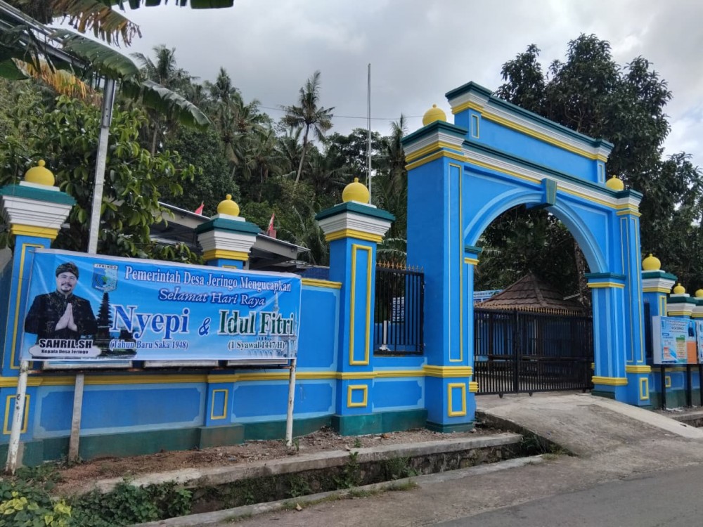 PEMERINTAH DESA JERINGO UCAPKAN SELAMAT HARI RAYA NYEPI TAHUN SAKA 1948 DAN IDUL FITRI 1447 H 